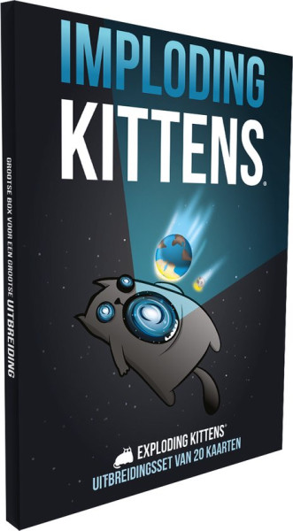 Exploding Kittens Imploding Kittens Uitbreiding - Nederlandstalig Kaartspel