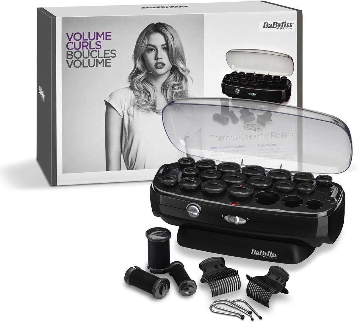 Umeki Afwijzen opwinding BaByliss ® Thermo-Ceramic Rollers RS035E - Krulset | DGM Outlet