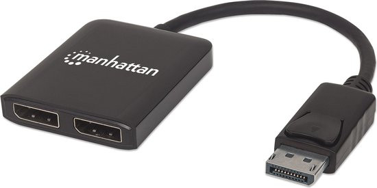 Manhattan 207768 DisplayPort-splitter 2 poorten 3810 x 2160 Pixel