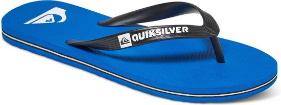 Quiksilver Molokai Youth - Maat 35 - Jongens Slippers - Black/Blue/Black