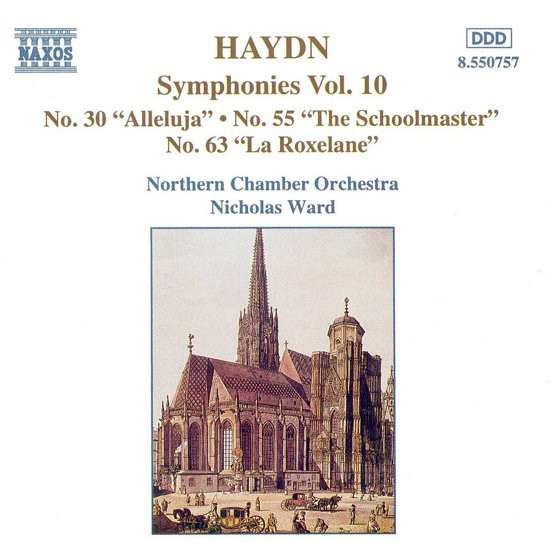 Franz Joseph Haydn - Symphonies nos 30, 55 & 63 / Ward, Northern CO - CD