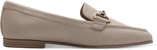 Tamaris - maat 39 - dames loafers met gesp beige