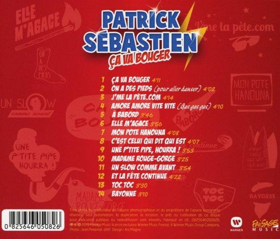 Patrick Sebastien - Ca Va Bouger - Wereldmuziek - CD