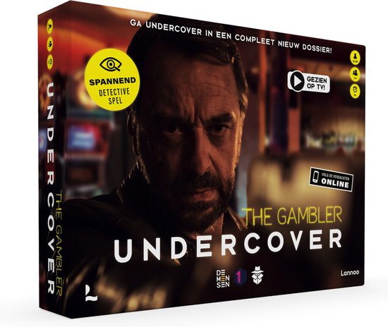 Undercover - Detectivespel The Gambler - Nederlandstalig Bordspel Uitgever: Lannoo