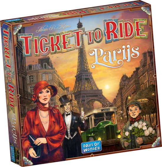 Days of Wonder - Ticket to Ride Parijs - Stedeneditie - Nederlandstalig Bordspel