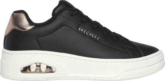 Skechers Uno Court - Courted Air - maat 39 - Dames Sneakers - Zwart