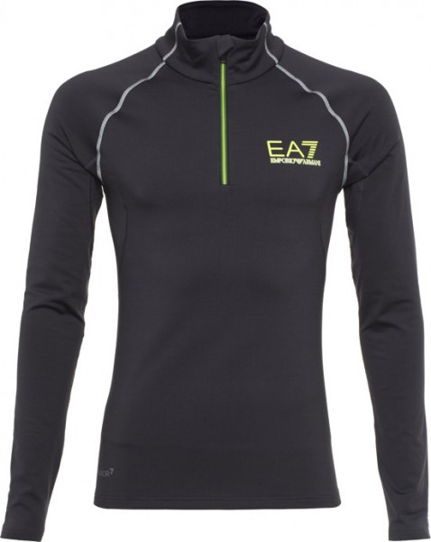 Emporio Armani EA7 Maat L - Ventus7 M T-Top HZ Furor - Sporttrui - Heren - Anthracite