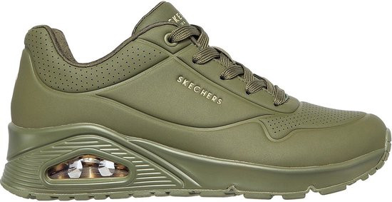 Skechers Uno - Stand On Air - maat 39 - Dames Sneakers - Olijfgroen