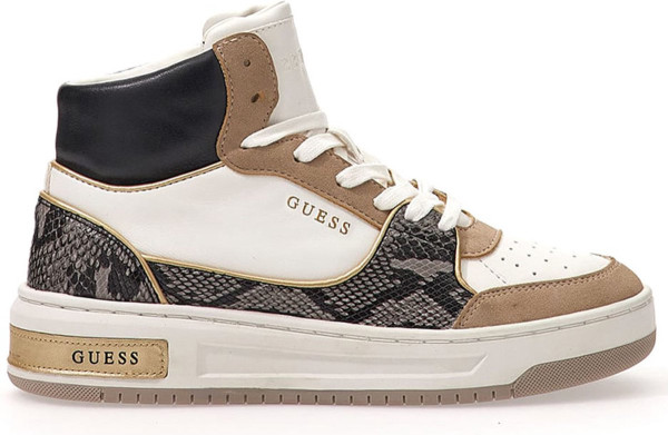 Guess - Maat 39 - Tullia Dames Sneakers - White Roccia