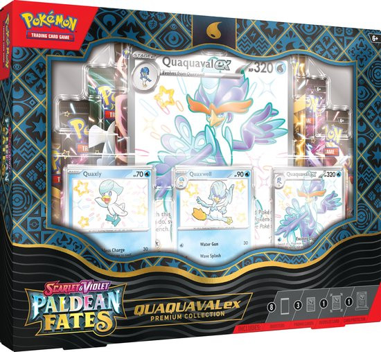 Pokémon TCG - Scarlet & Violet - Paldean Fates Premium Collection (Meowscarada ex / Skeledirge ex /